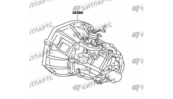 Коробка передач в сборе FAW